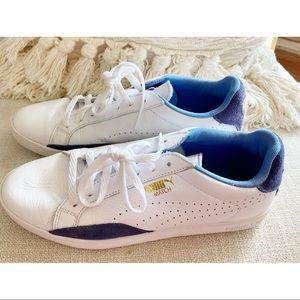 Puma Match white and blue sneaker